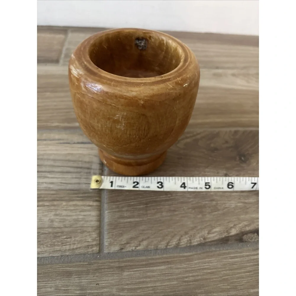 Vintage Wooden Mortar 5